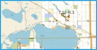 Map thumb county owned