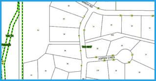 Map thumb rolling woods