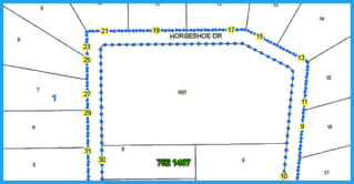 Map thumb spruce lane estates